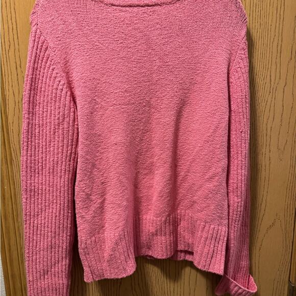 Relativity V-Neck Pink Sweater - Picture 8 of 8